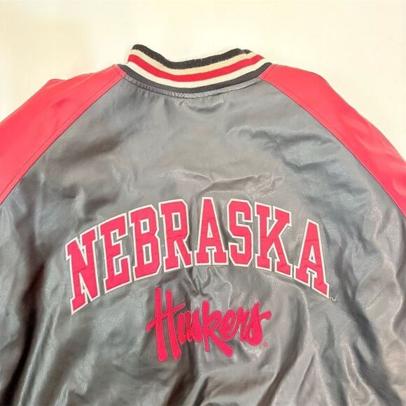 Vintage Steve & Barry's Nebraska Huskers Varsity Jacket‎ XL - Picture 5 of 11